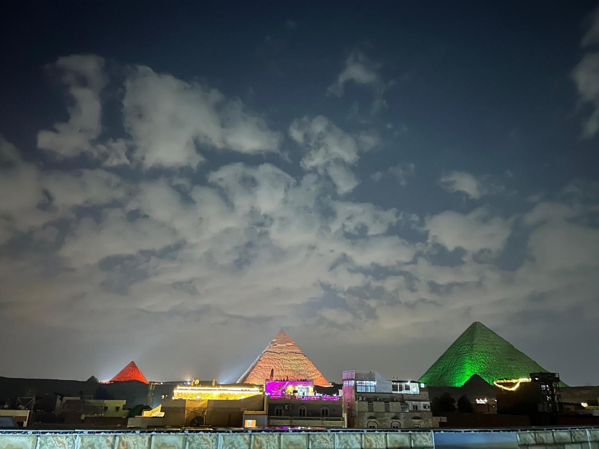 Mesho Falcon Pyramids View Inn Kafret el-Gabal Екстериор снимка